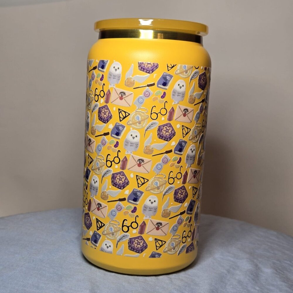 16 oz Harry Potter Metal Insulated Tumbler